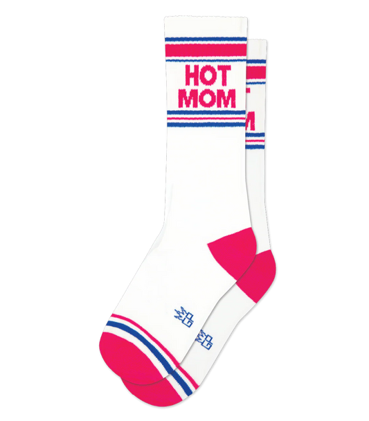 HOT MOM Gym Crew Socks