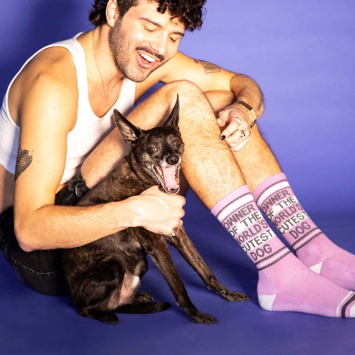 Owner Of The World’s Cutest Dog Gym Crew Socks