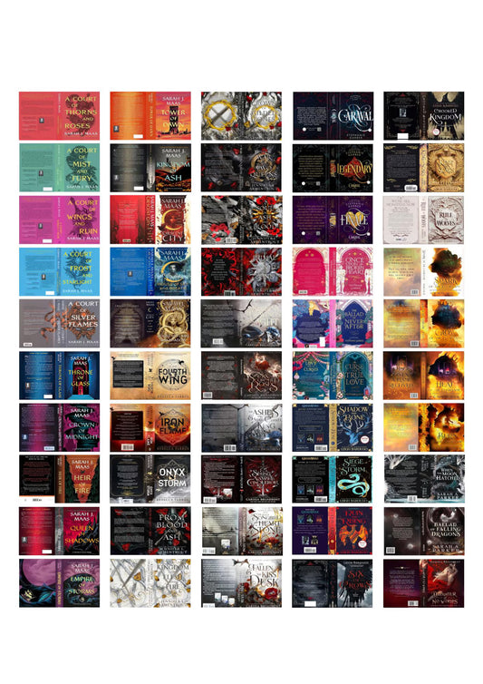 Printable Mini Book Covers – English Edition | PDF
