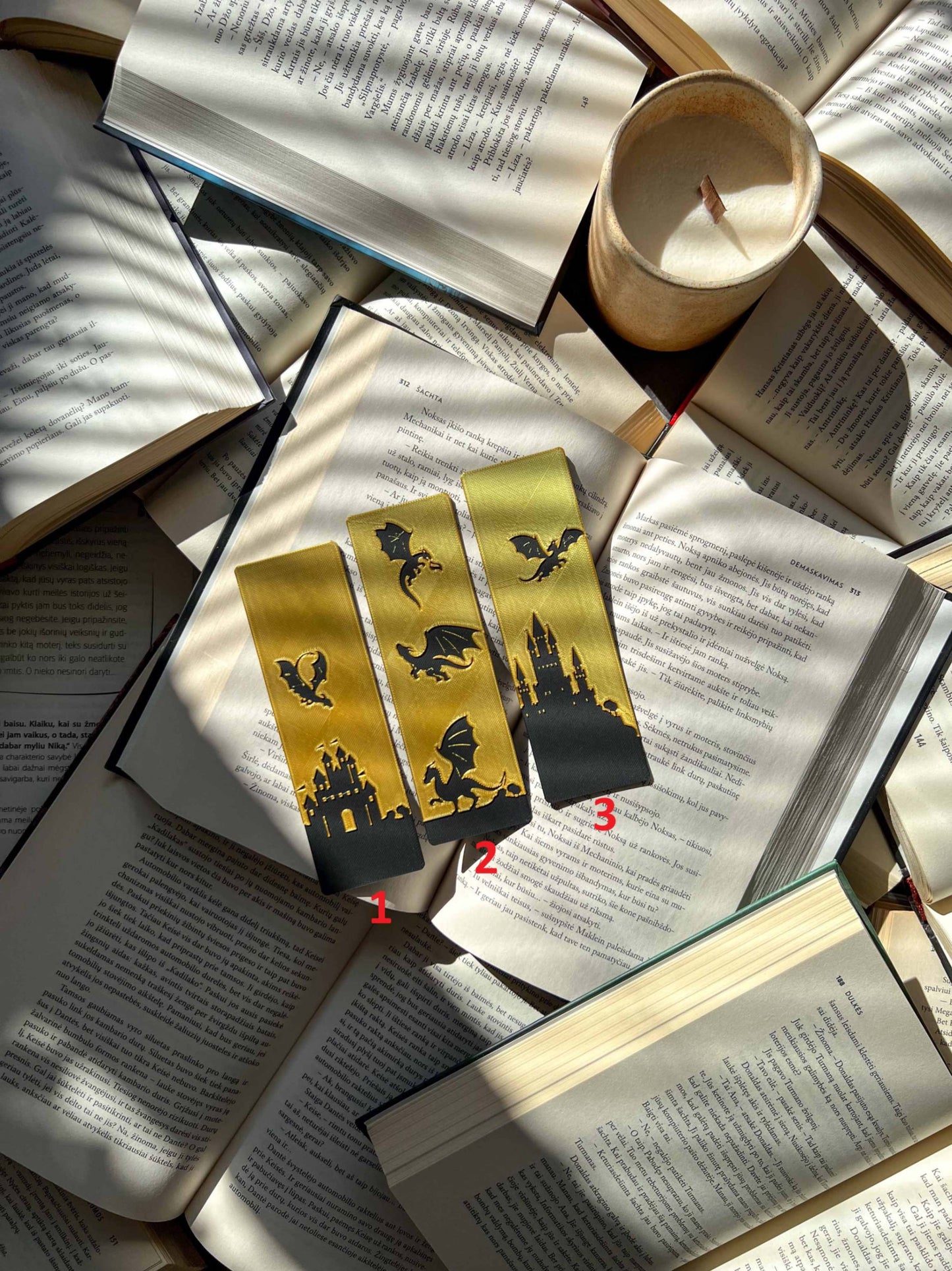 Bookmark "Dragons & Castles"