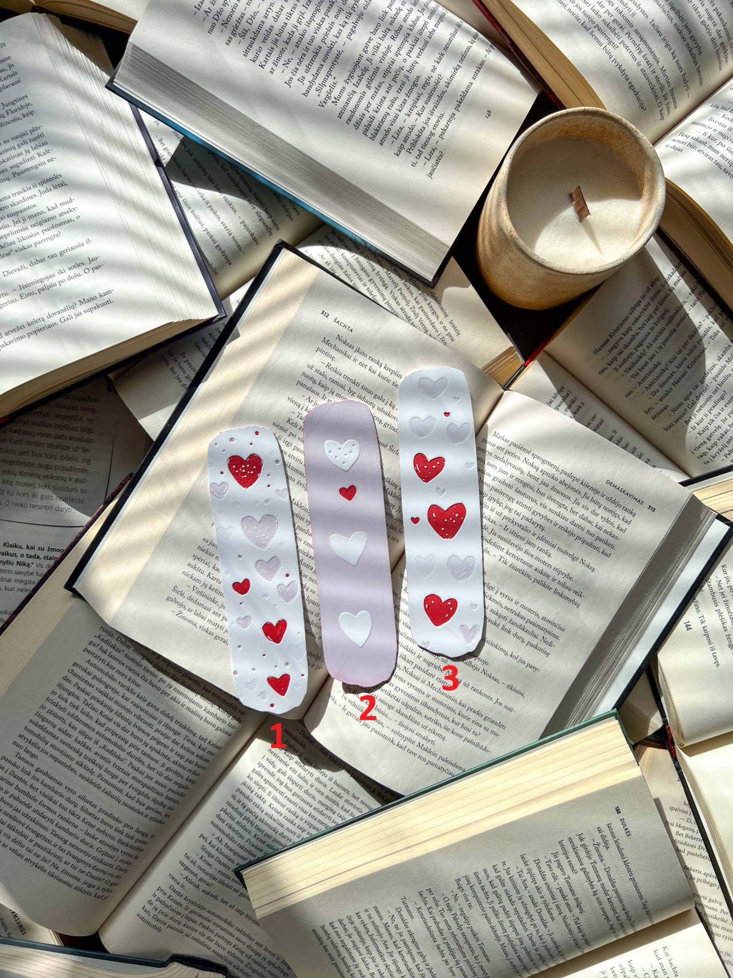 Bookmark "Lovely Hearts"
