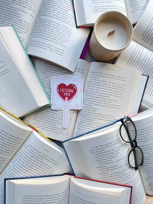 Bookmark "I Love Fictional Men"