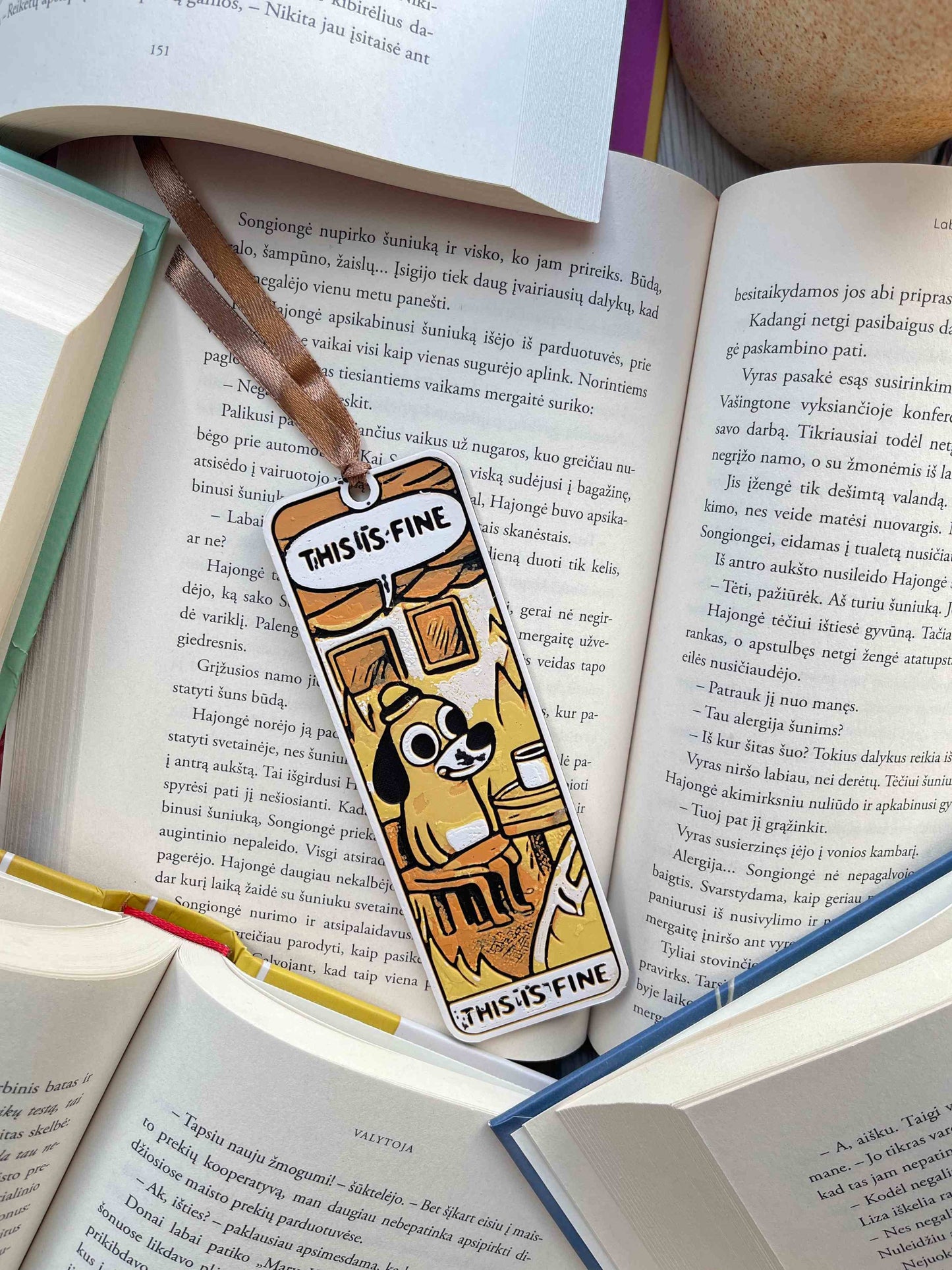 Bookmark "This is Fine"