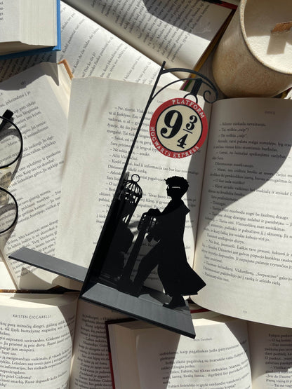 Bookend "Platform 9 3/4 Hogwarts express"