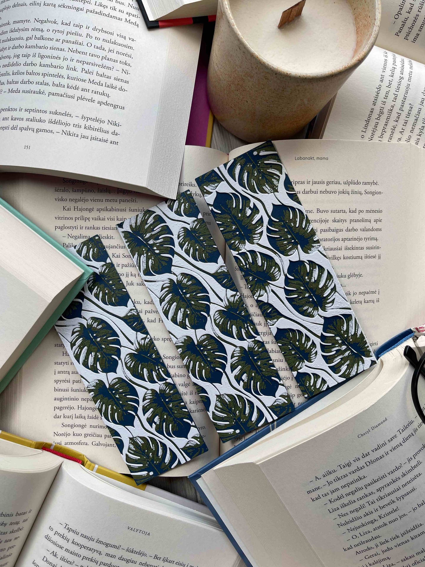 Bookmark "Monstera Leaf"